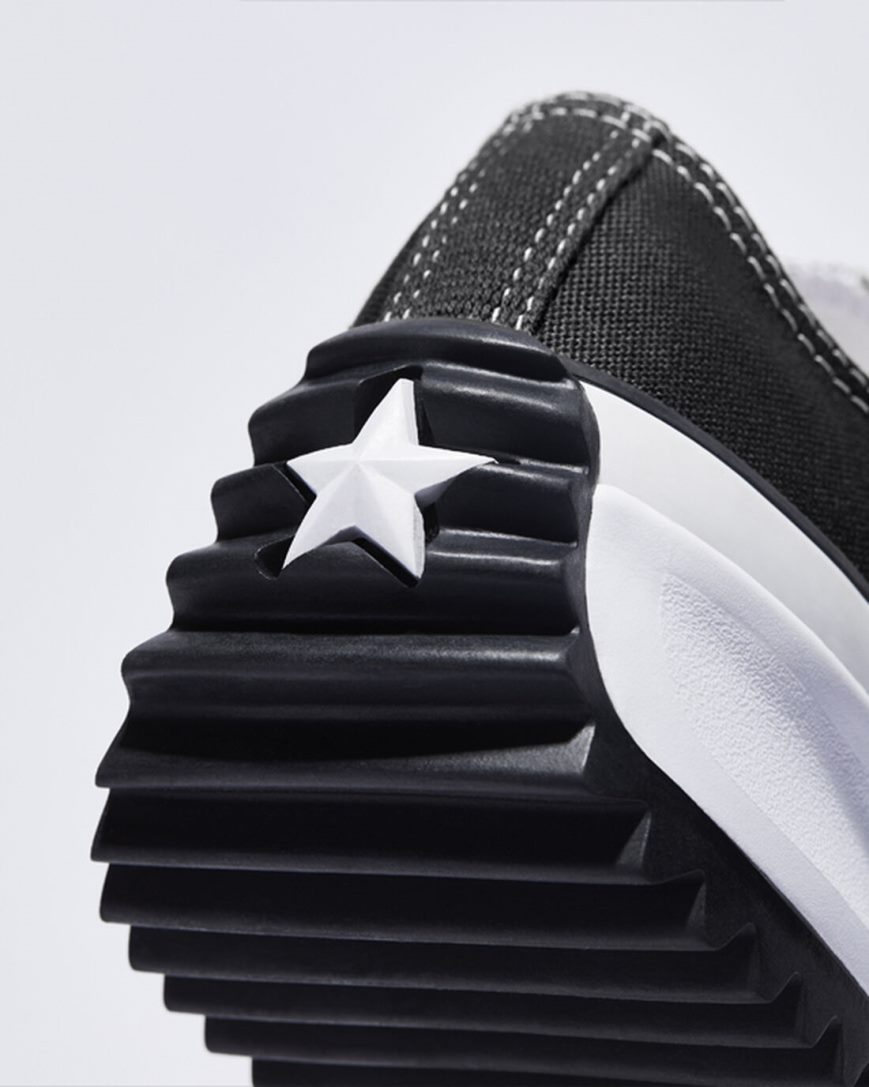 Topanky Na Platforme Converse Run Star Hike Nizke Panske Čierne Biele | SK 11WNID9